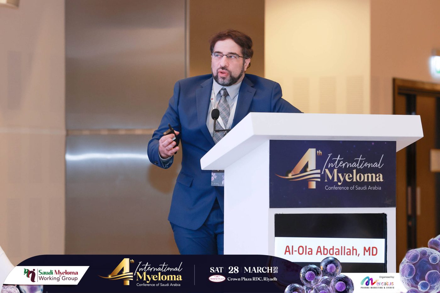 صورة 12 من فعاليات المؤتمر الدولي الرابع للمايلوما