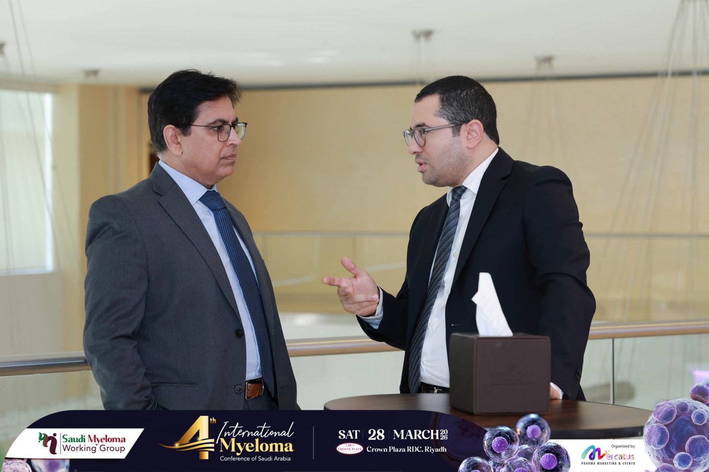 صورة 8 من فعاليات المؤتمر الدولي الرابع للمايلوما