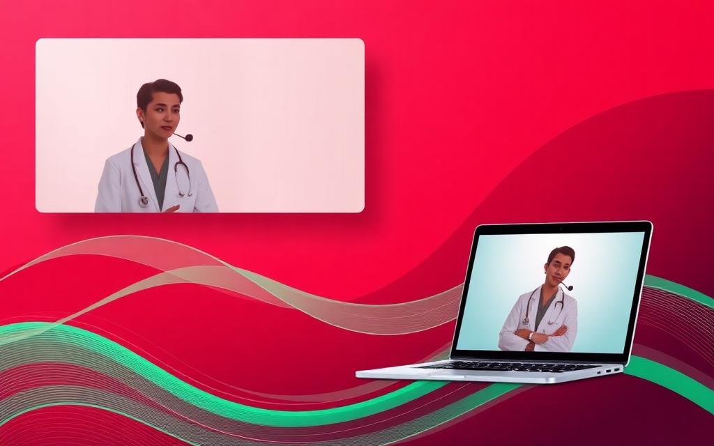 ندوة طبية افتراضية عبر الإنترنت